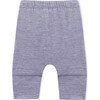 Newborn Pants, Grey Merino Wool - Sweatpants - 1 - thumbnail