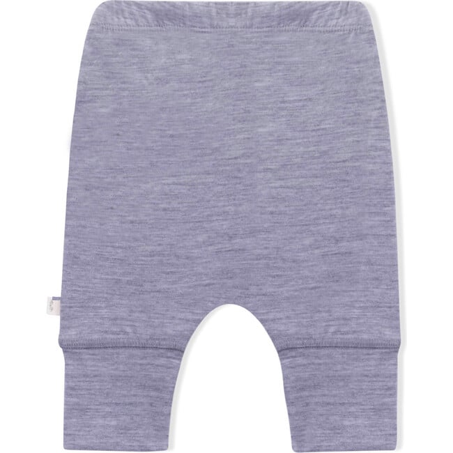 Newborn Pants, Grey Merino Wool - Sweatpants - 3