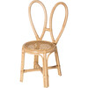 Rattan Bunny Chair, Natural - Kids Seating - 1 - thumbnail