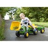 John Deere Kid Tractor w/Trailer - Ride-On - 2 - thumbnail