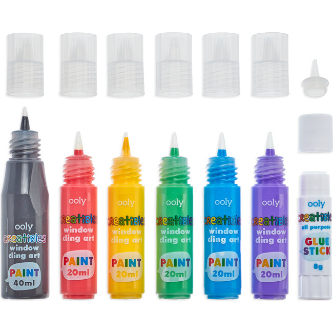Creatibles DIY Window Cling Art Kit - Painting - 4