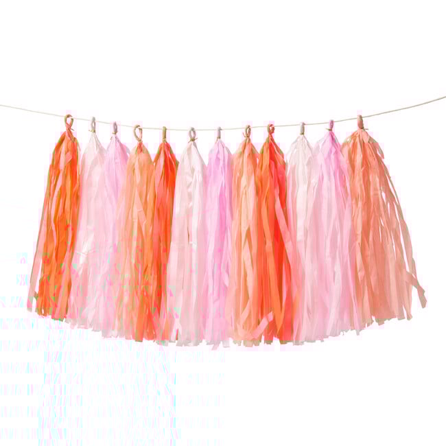 Pink Tassel Garland