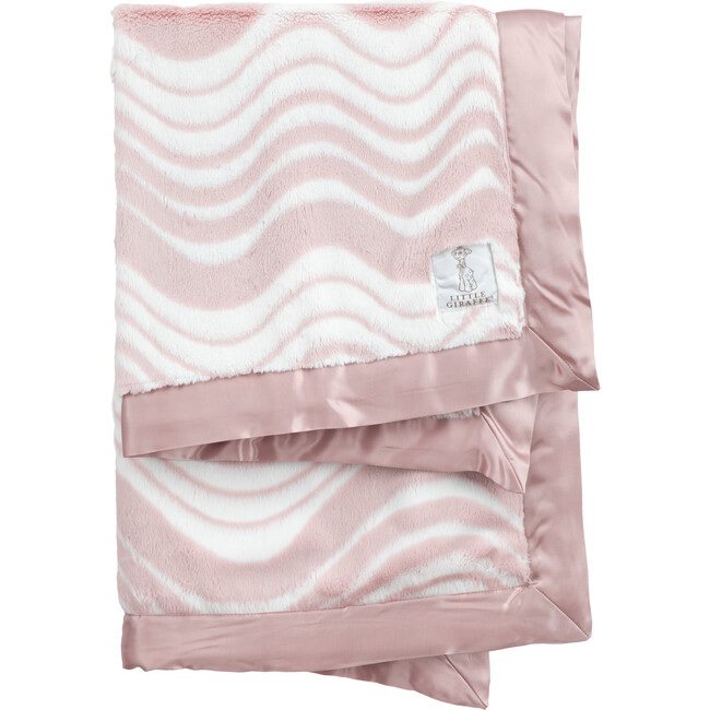 Luxe Lully Vibe Blanket, Dusty Pink - Blankets - 1