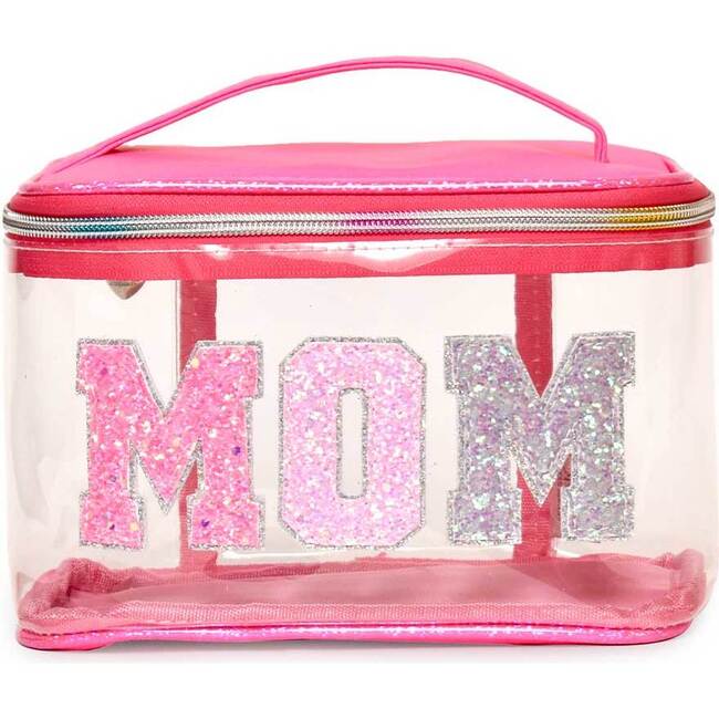 MOM Clear Glam Bag, Pink
