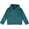 Logo Hoodie, Shaded Spruce - Sweatshirts - 1 - thumbnail