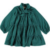 Micro Corduroy Dress, Shaded Spruce - Dresses - 1 - thumbnail