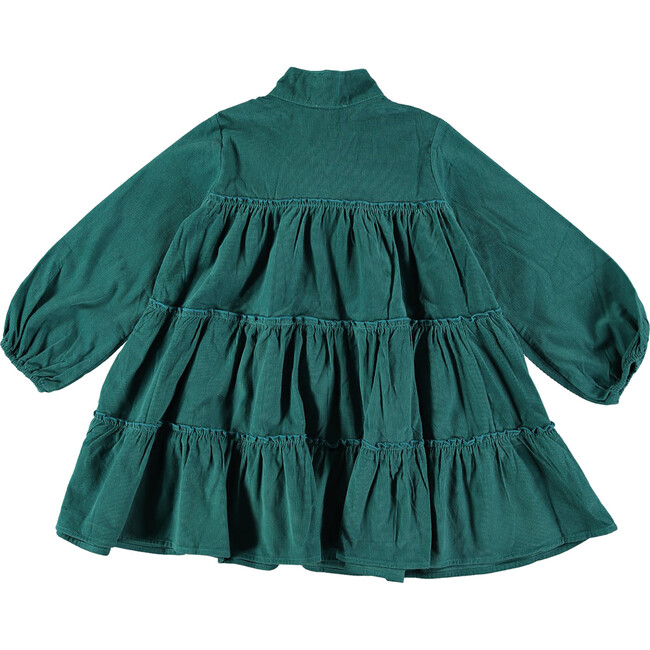 Micro Corduroy Dress, Shaded Spruce - Dresses - 3