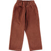 Corduroy Trousers, Brandy Brown - Pants - 1 - thumbnail