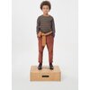 Corduroy Baby Trousers, Brandy Brown - Pants - 2