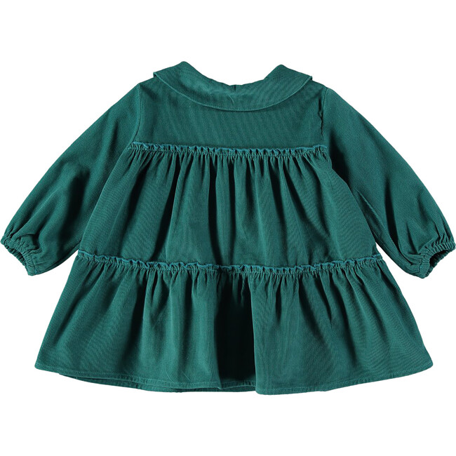 Baby Micro Corduroy Dress, Shaded Spruce