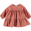 Baby Micro Corduroy Dress, Aragon - Dresses - 1 - thumbnail