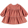 Baby Micro Corduroy Dress, Aragon - Dresses - 2