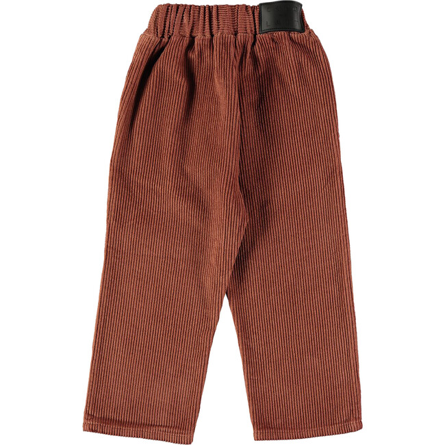 Corduroy Baby Trousers, Brandy Brown - Pants - 4