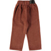 Corduroy Baby Trousers, Brandy Brown - Pants - 4