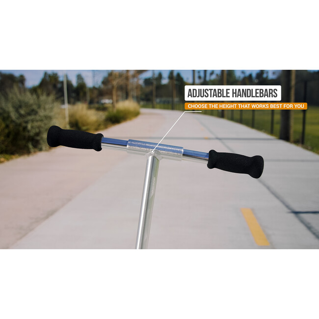 A5 Lux Light Up Scooter, Green - Scooters - 5