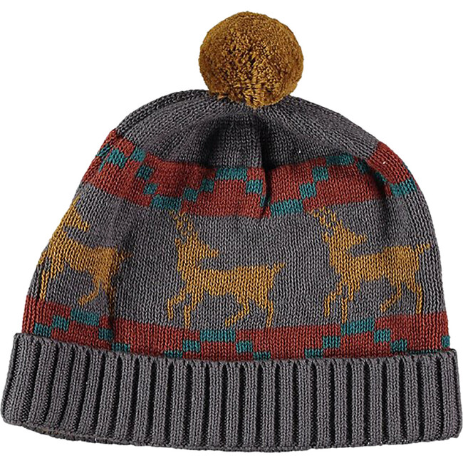 Knitted Hat, Deer - Hats - 1