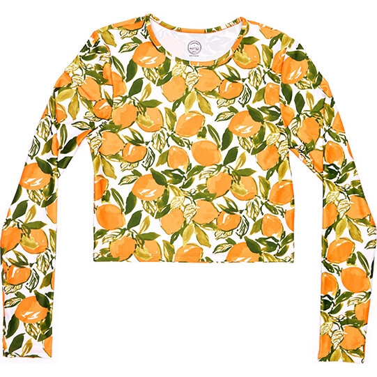 Women's Coco Crew Neck Rash Guard, Le'Orangerie - Rash Guards - 1