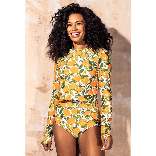 Women's Coco Crew Neck Rash Guard, Le'Orangerie - Rash Guards - 2