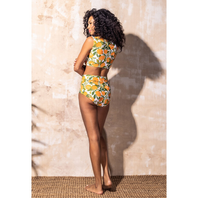 Women's Joana High Rise Moderate Coverage Swim Bottom, Le'Orangerie - Two Pieces - 4