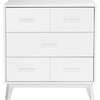 Scoot 3-Drawer Changer Dresser with Removable Changing Tray, White - Dressers - 1 - thumbnail