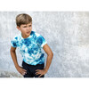Crystal Tie-Dye T-shirt, Ocean Green - Tees - 3 - thumbnail