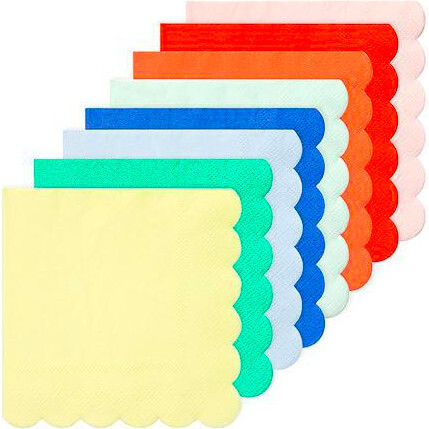 Party Palette Small Napkins, Multi - Tableware - 1
