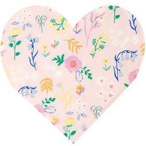 Wildflower Heart Small Napkins - Tableware - 1