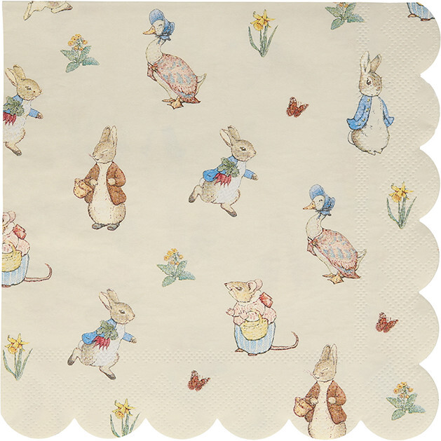 Peter Rabbit & Friends Large Napkins - Tableware - 1