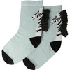 Zebra Sparkle Socks - Socks - 1 - thumbnail