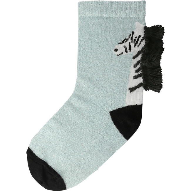 Zebra Sparkle Socks - Socks - 2