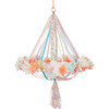 Floral Fabric Chandelier - Decorations - 1 - thumbnail