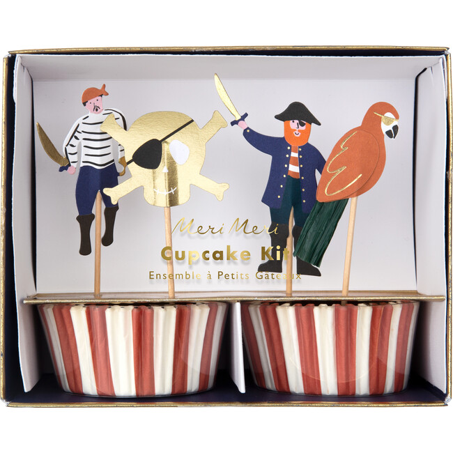 Pirates Bounty Cupcake Kit - Party Accessories - 1