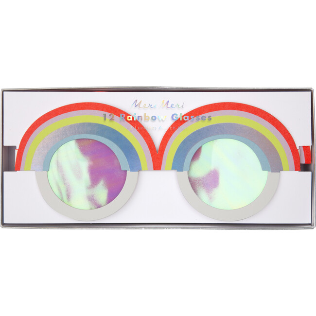 Rainbow Wearable Glasses - Party Accessories - 2