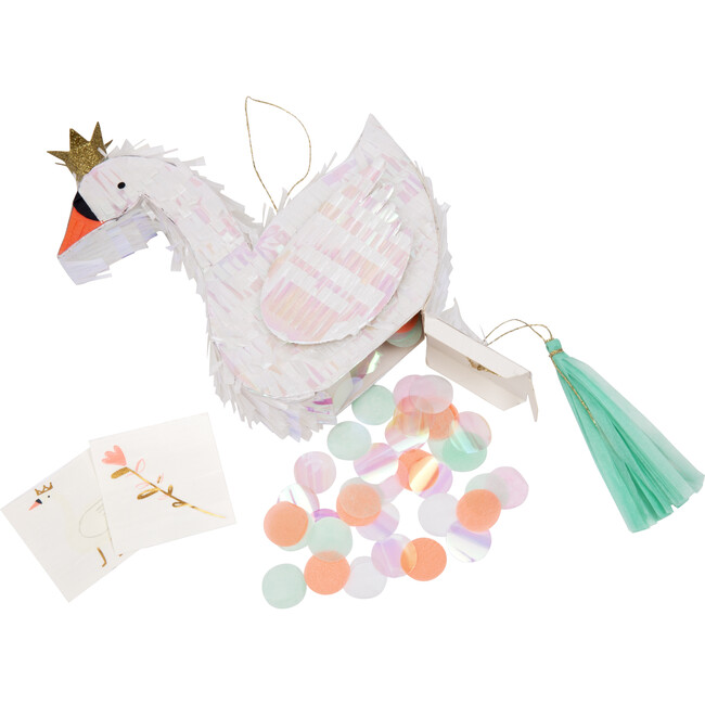 Swan Pinata Favor - Decorations - 2