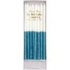 Blue Glitter Dipped Candles - Party - 1 - thumbnail