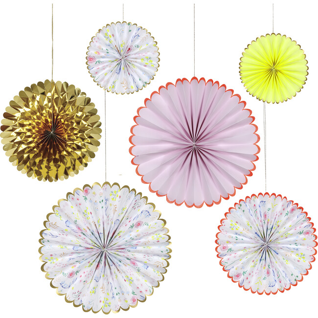 Floral Pinwheel Decorations - Decorations - 1