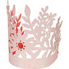 Pink Glitter Crown - Party Accessories - 1 - thumbnail