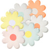 Pastel Daisy Plates - Tableware - 1 - thumbnail