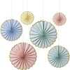 Pastel Pinwheel Decorations - Decorations - 1 - thumbnail