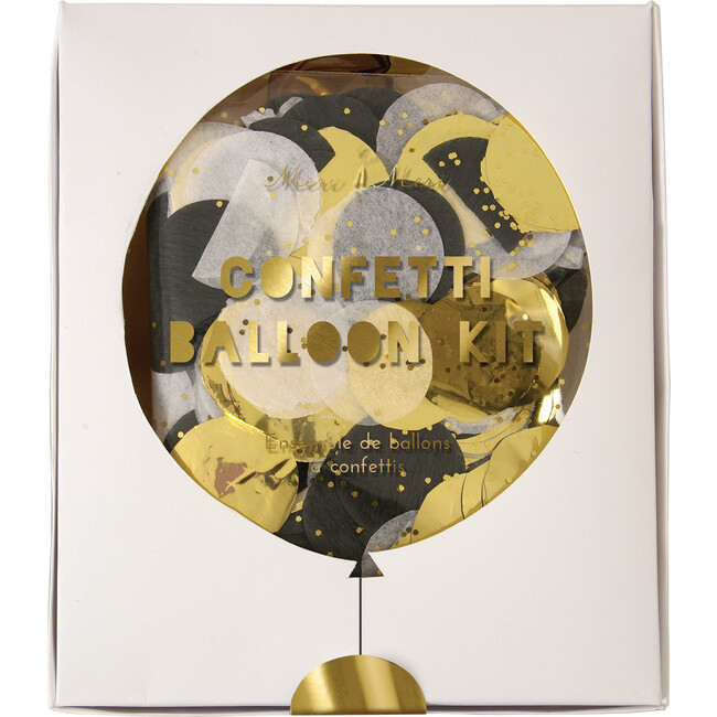Metallic Confetti Balloon Kit - Decorations - 1