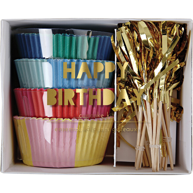 Happy Birthday Cupcake Kit - Party Accessories - 1