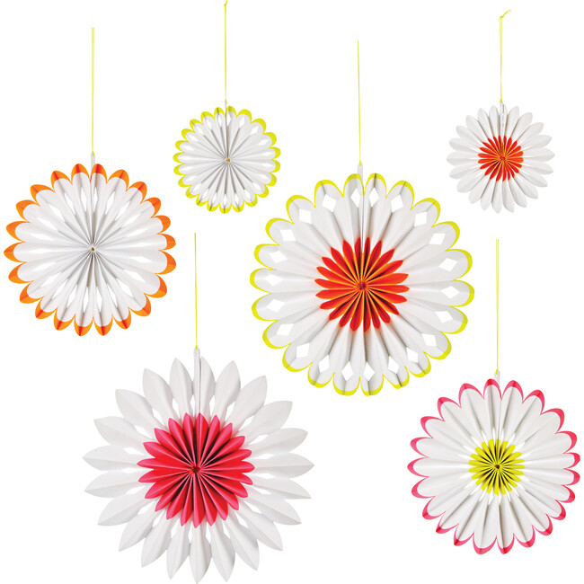 Neon Pinwheel Decorations - Decorations - 1