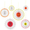 Neon Pinwheel Decorations - Decorations - 1 - thumbnail