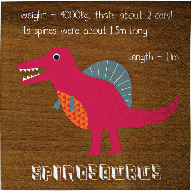 Dinosaur Napkins, Small - Tableware - 1