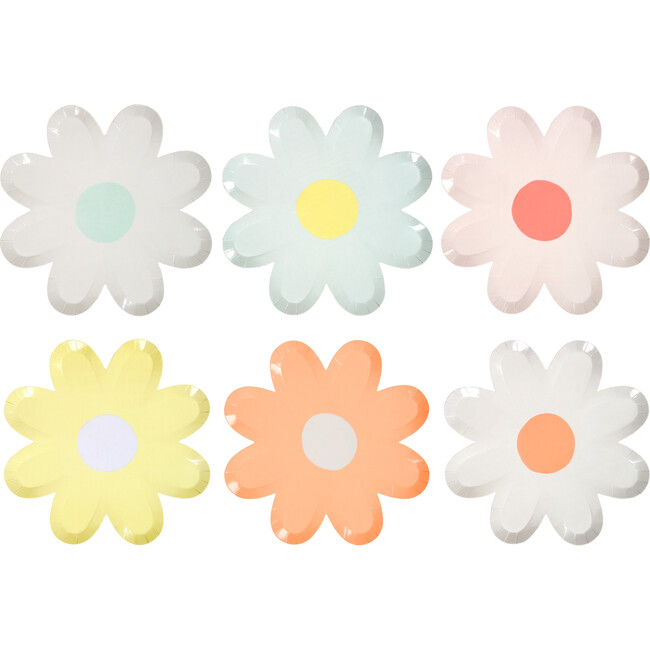 Pastel Daisy Plates - Tableware - 9