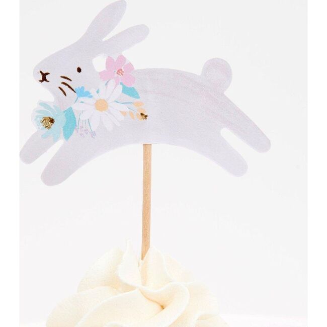 Spring Bunny Cupcake Kit, Multi - Party Accessories - 6