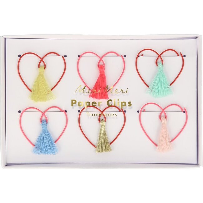 Heart Shaped Paper Clips - Party - 1