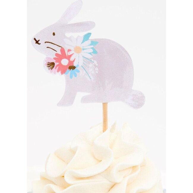 Spring Bunny Cupcake Kit, Multi - Party Accessories - 8