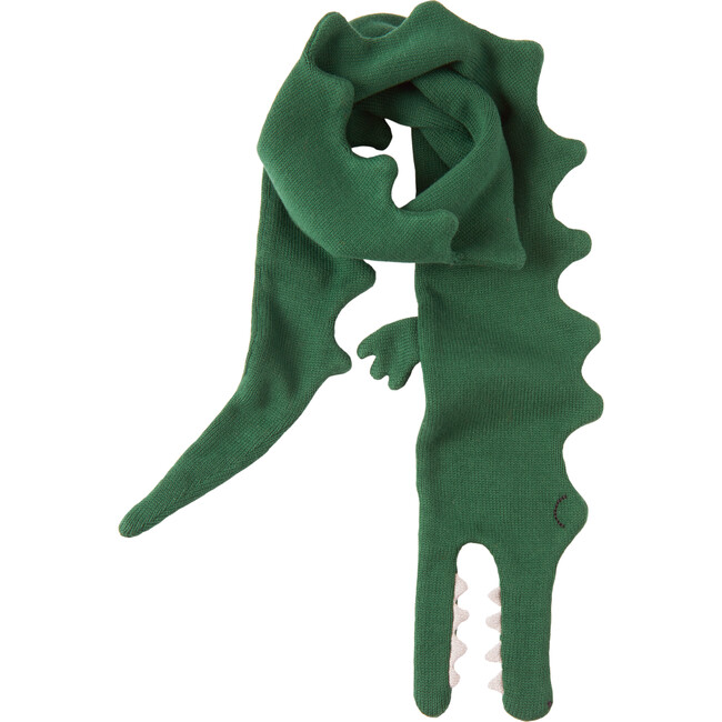 Alligator Knitted Scarf - Scarves - 1