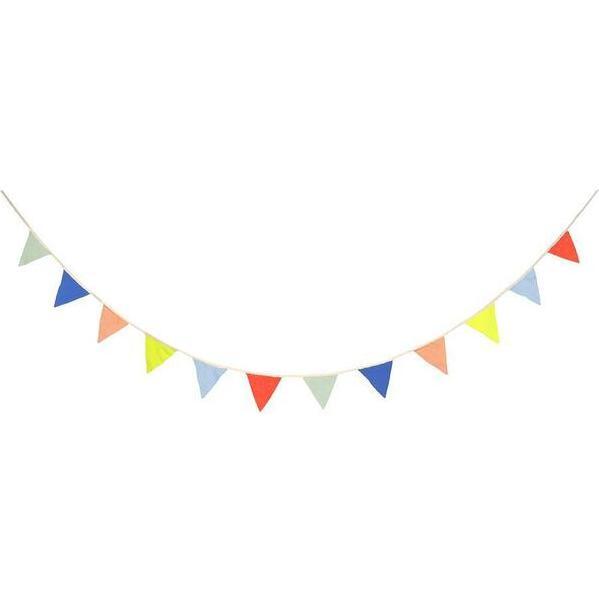 Multicolor Knitted Flag Bunting